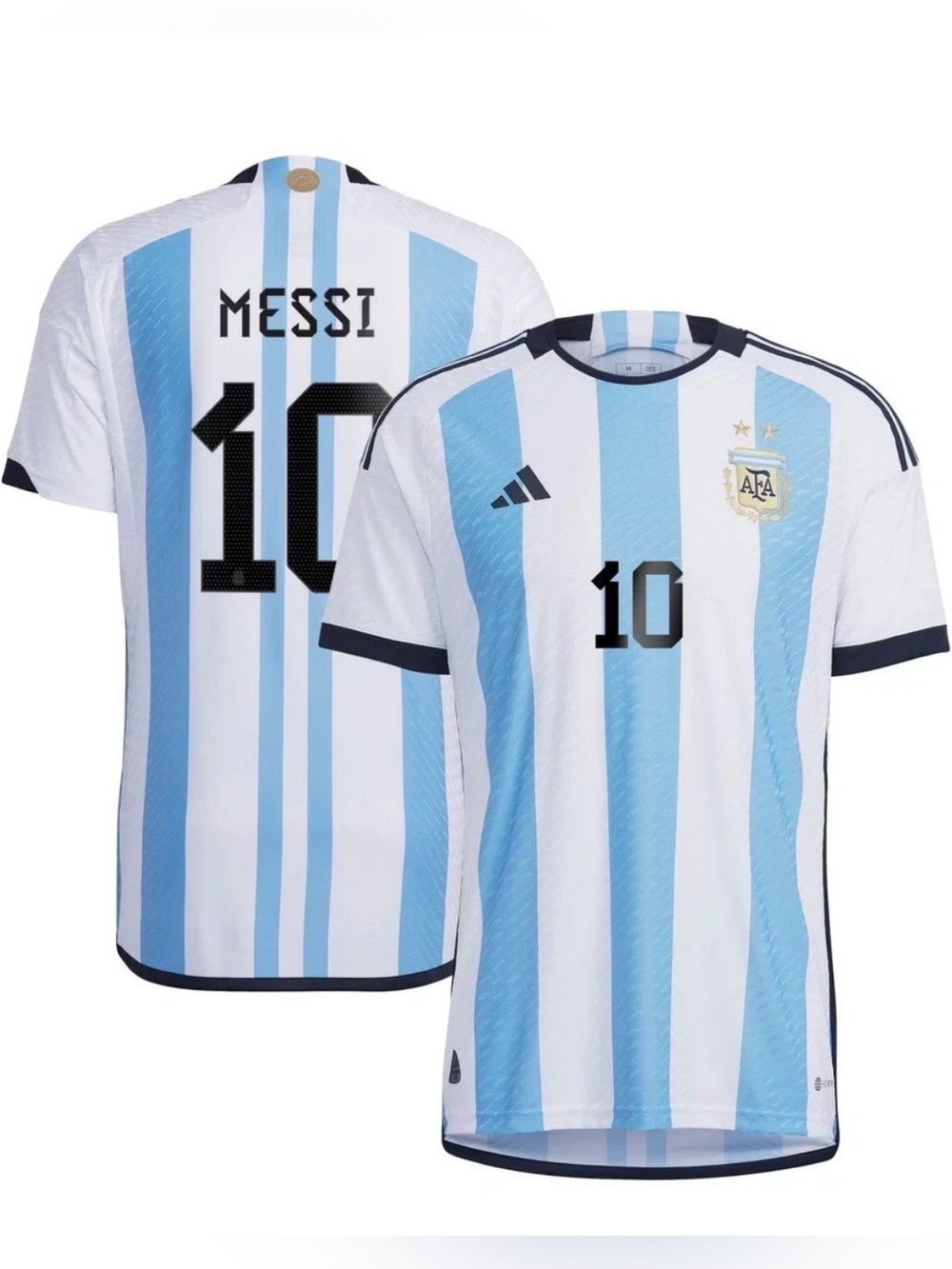 RARE Authentic 2022 Lionel Messi Argentina Home Jersey adidas HF2157 M